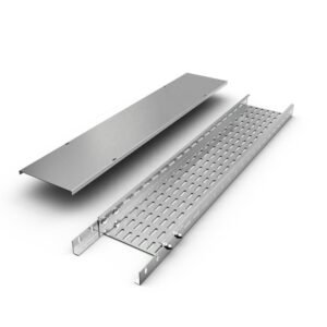 Custom size SS304 perforated cable tray for project installation