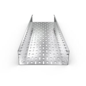 Custom size SS316 perforated cable tray for project installation