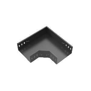 Powder Coated Cable Trunking Horizontal Bend
