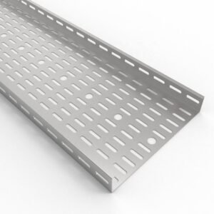 ZAM perforated cable tray for power cable routing in harsh environments