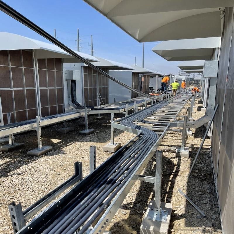 Cable Ladder Reducer for Power Plant Cable Tray Systems