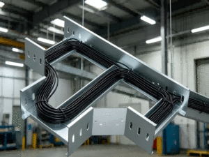 Cable Ladder Tee with Couplers