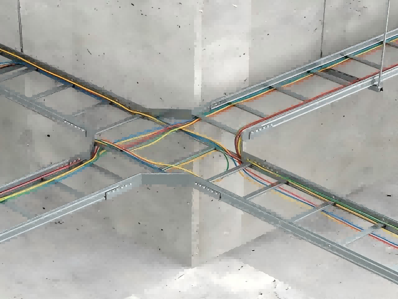 Cable Ladder four Cross Connector