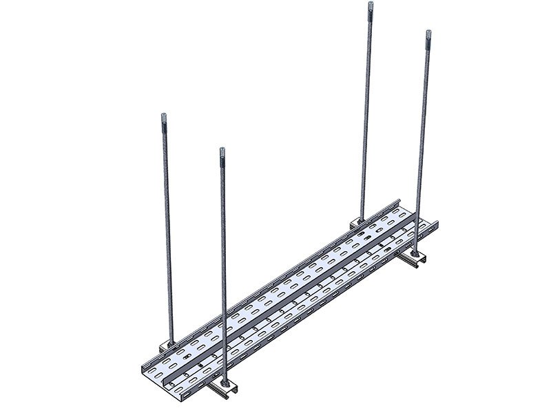 Long-term durability planning for GI cable tray systems