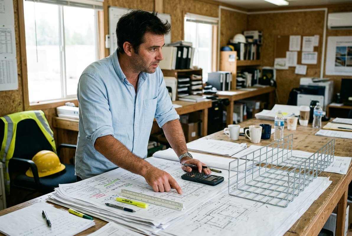 Selecting the right wire mesh cable tray for your specific project requirements (ID#1)