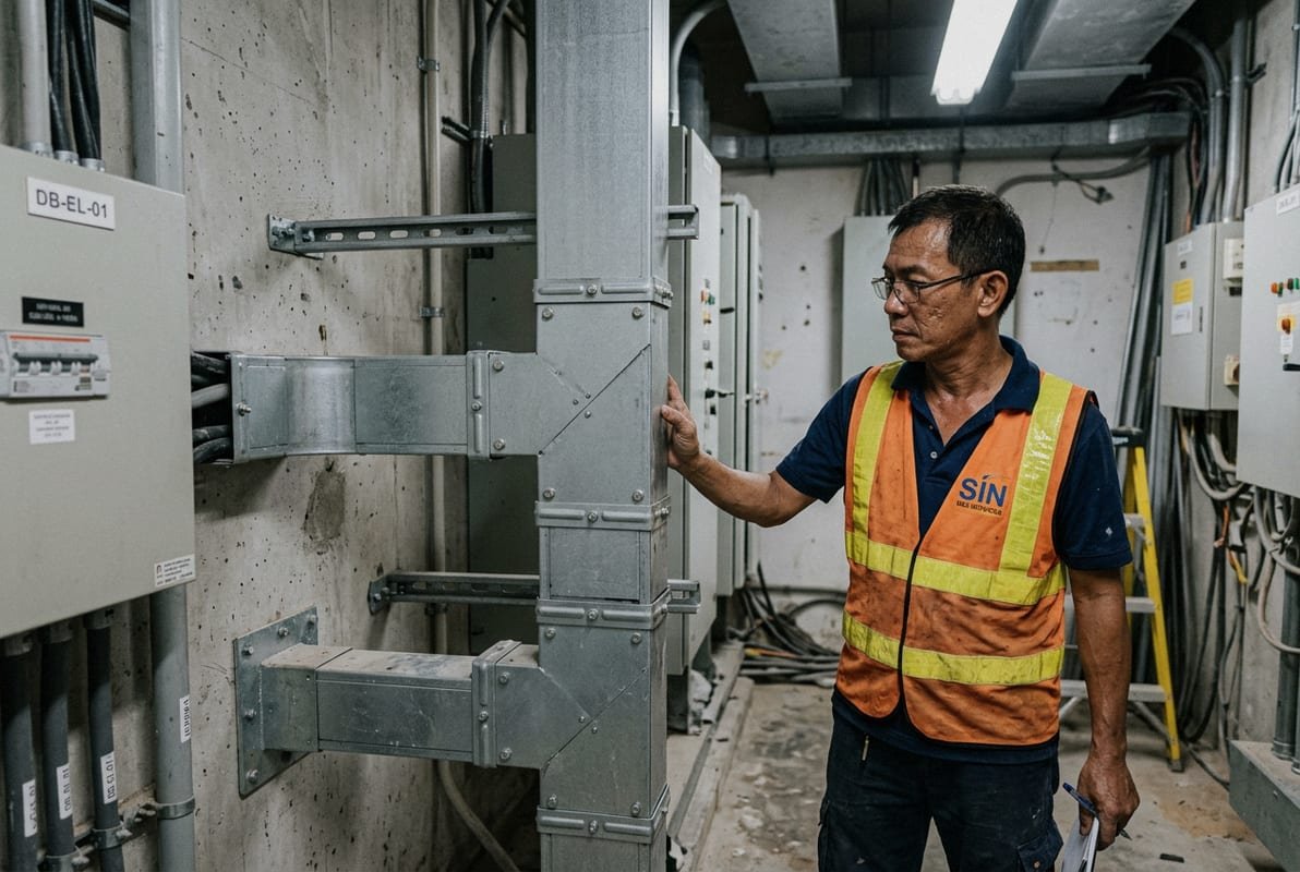 Singapore M&E Compliance Standards Singapore M&E standards including SS 249 and ISO 1461 for HDG cable trunking compliance (ID#2)