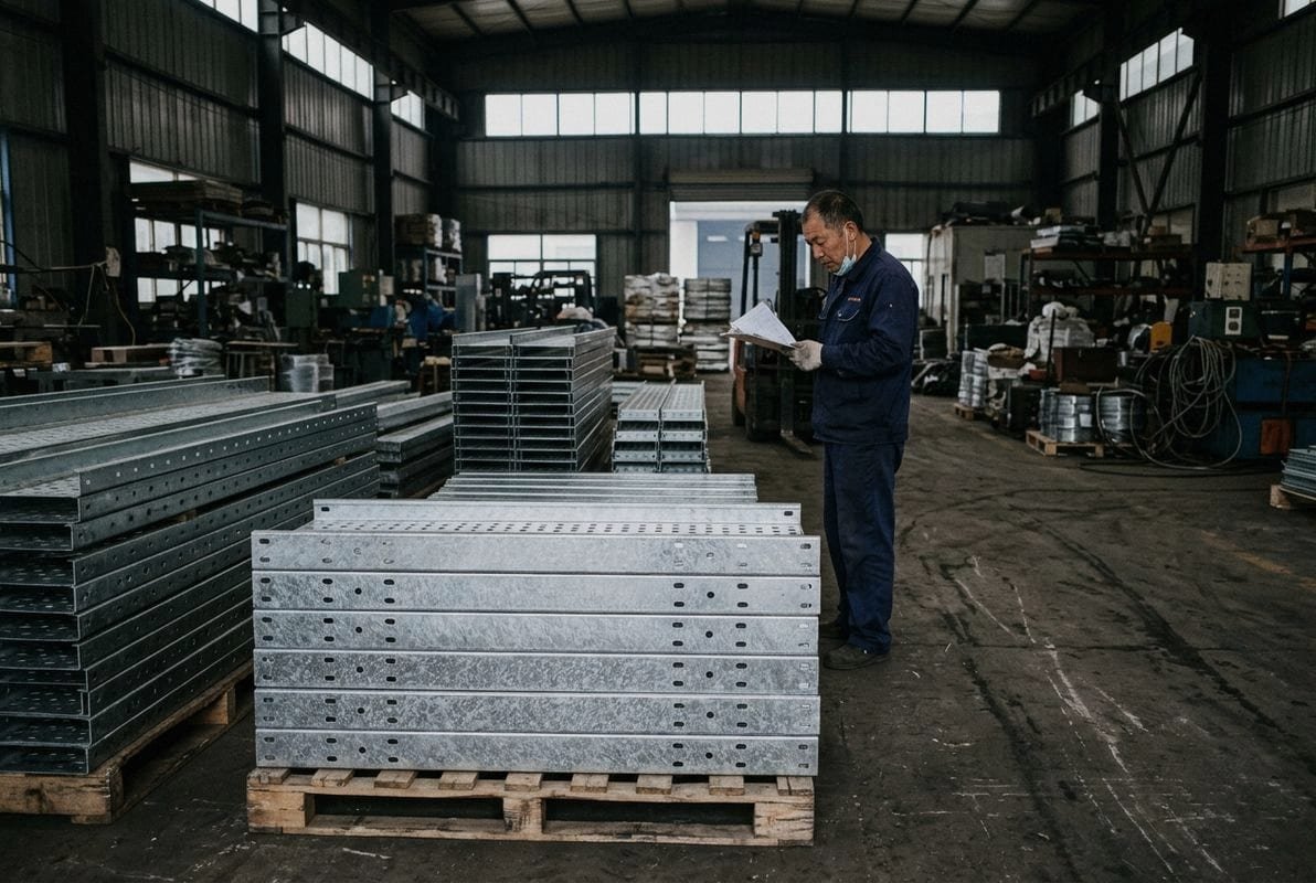 Comparison of hot-dip and ordinary galvanized cable trays for corrosion resistance (ID#1)