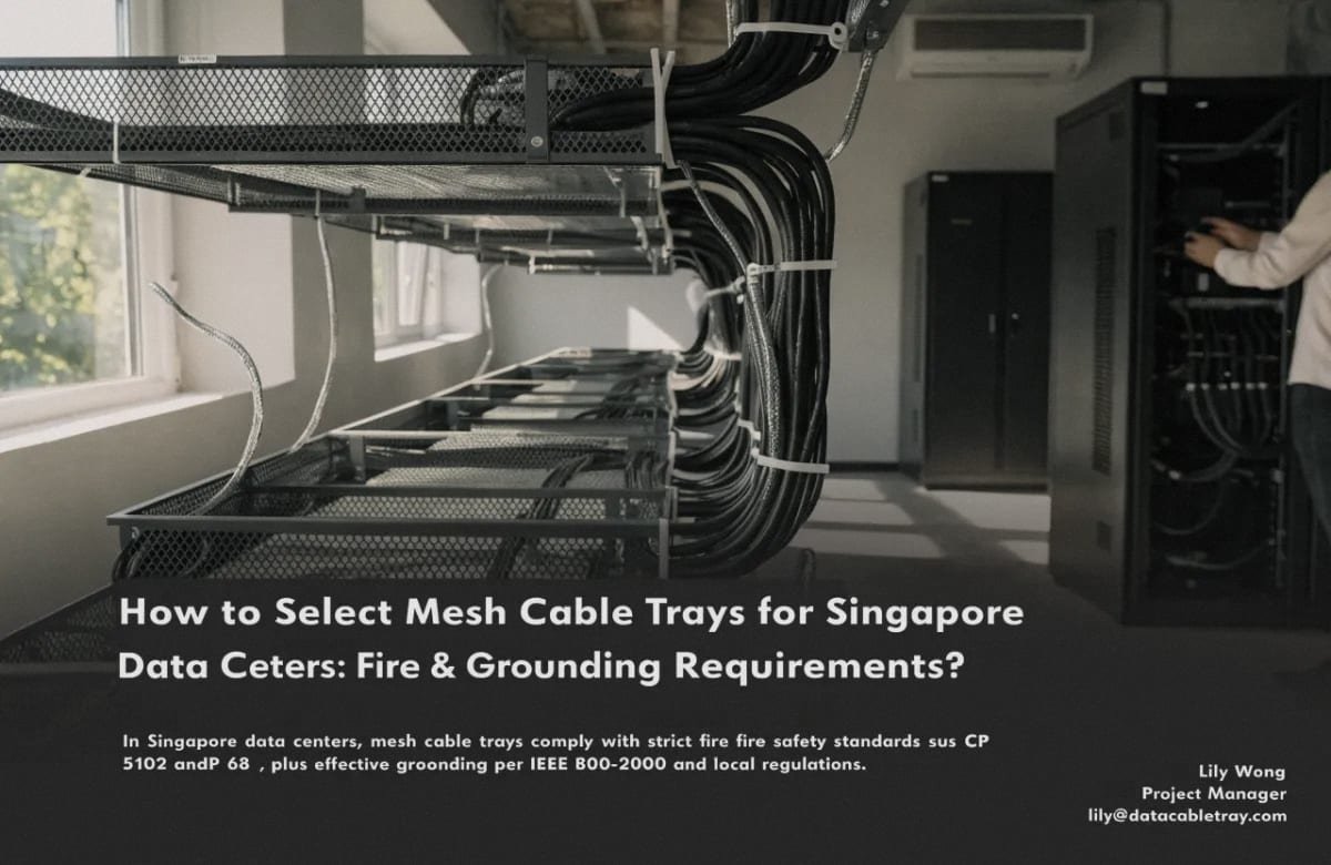 Guide to selecting mesh cable trays for Singapore data centers fire grounding requirements (ID#1)
