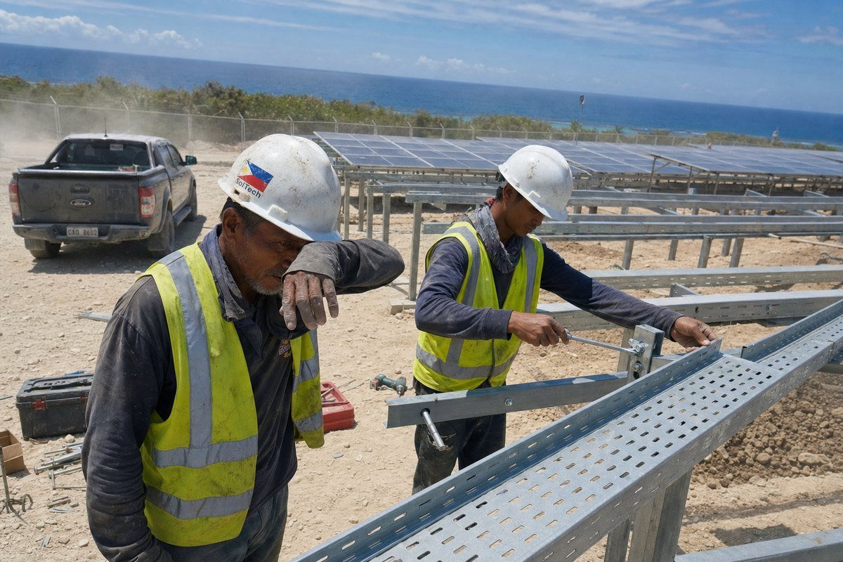 Cable Tray Customization Options Customization options for cable trays in solar EPC project installations (ID#4)