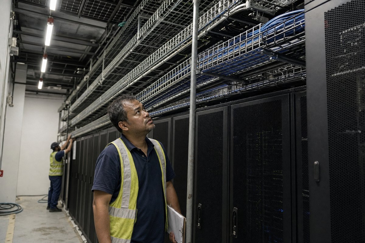 Guide to selecting wire mesh cable trays for Singapore data centers (ID#1)