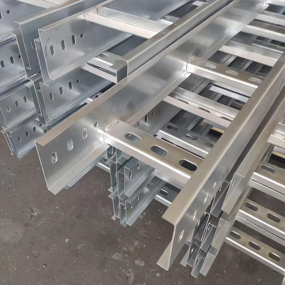 Stainless steel 304 ladder cable tray overview showing structure and design features (ID#1)