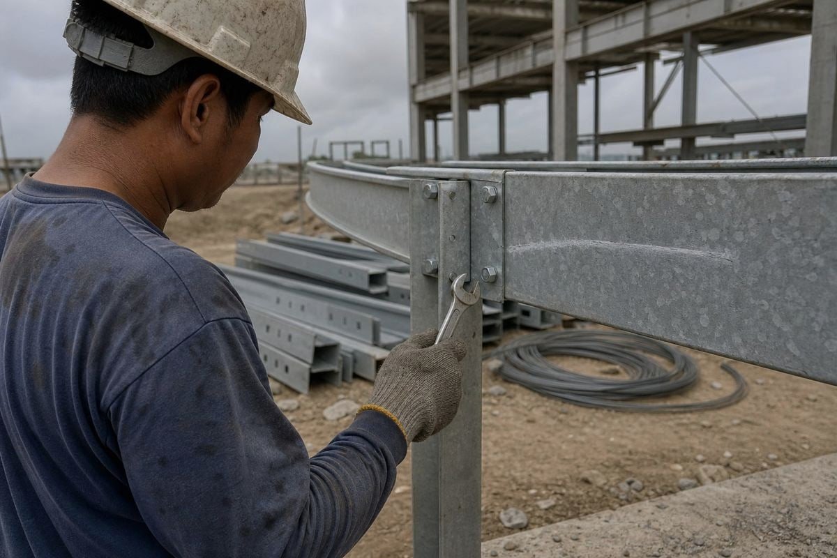 HDG Quality Verification Verifying HDG supplier quality standards for coastal corrosion resistance (ID#5)