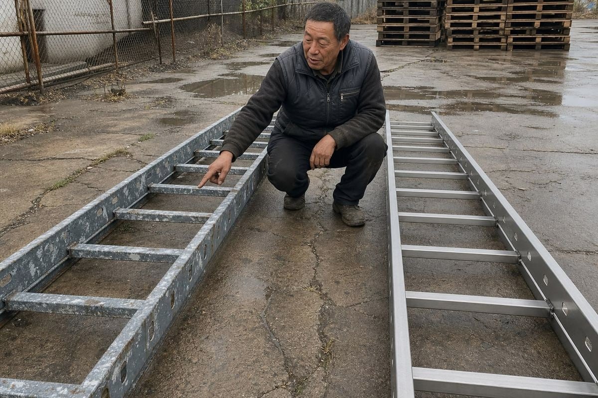 Guide to choosing correct ladder tray width, height, and load capacity per NEMA VE 1 (ID#4)