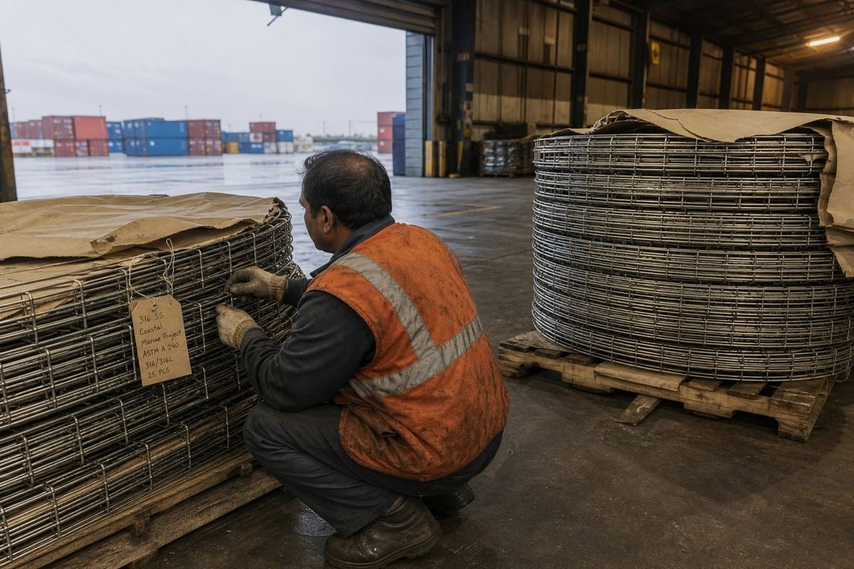 Corrosion-resistant durability benefits of 304 stainless steel wire mesh cable tray design (ID#4)