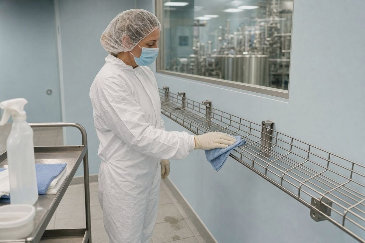 Customization specs for 304 wire mesh cable tray including size, finish, and load class (ID#5)