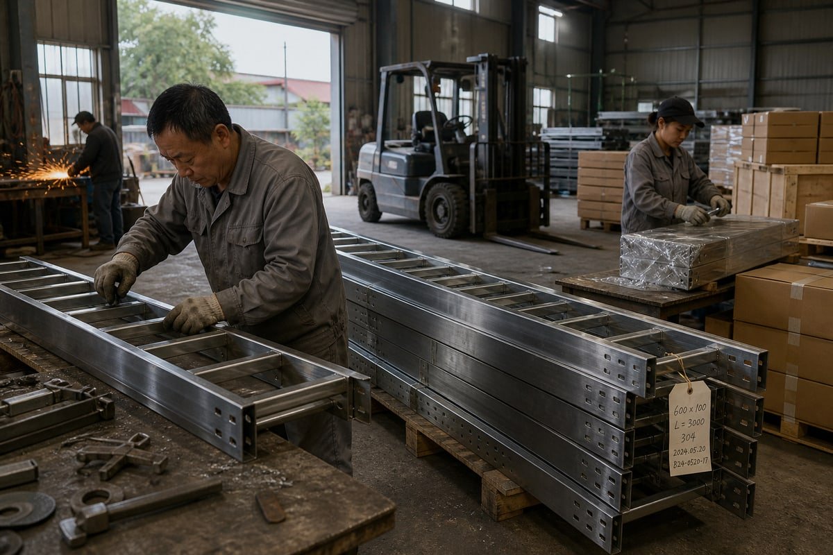 Cable Tray Specifications Selecting width, rail height, rung spacing, and material certification for cable trays (ID#5)