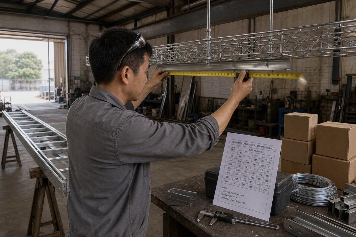 SS316 cable tray suited for chloride, salt spray, and seawater exposure (ID#2)